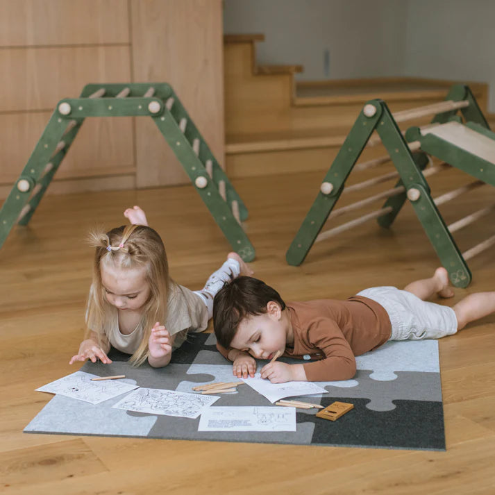 Tapis de jeu enfant Puzzle • Accessoire pour jouets d’escalade