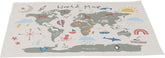 Tapisserie murale en toile World Map