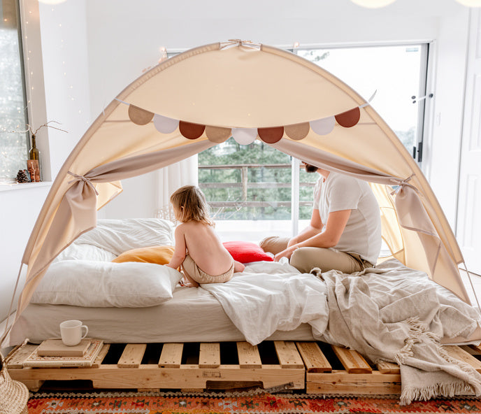 Tente pour lit Enfant 3‑en‑1