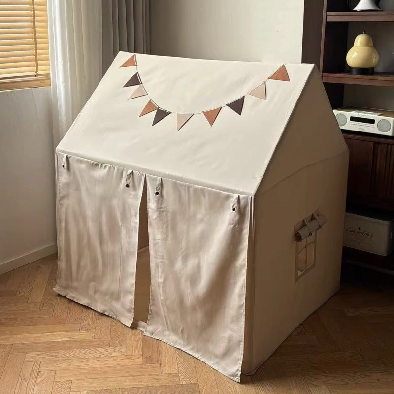 Tente maison de jeu d'intérieur coton pour enfant