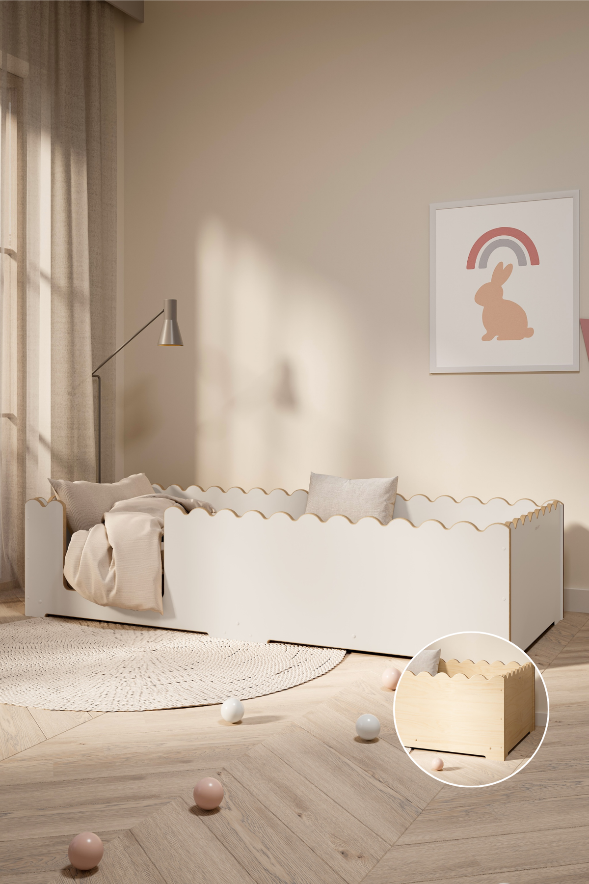 Lit Enfant Bubble 160 ou 180x80cm