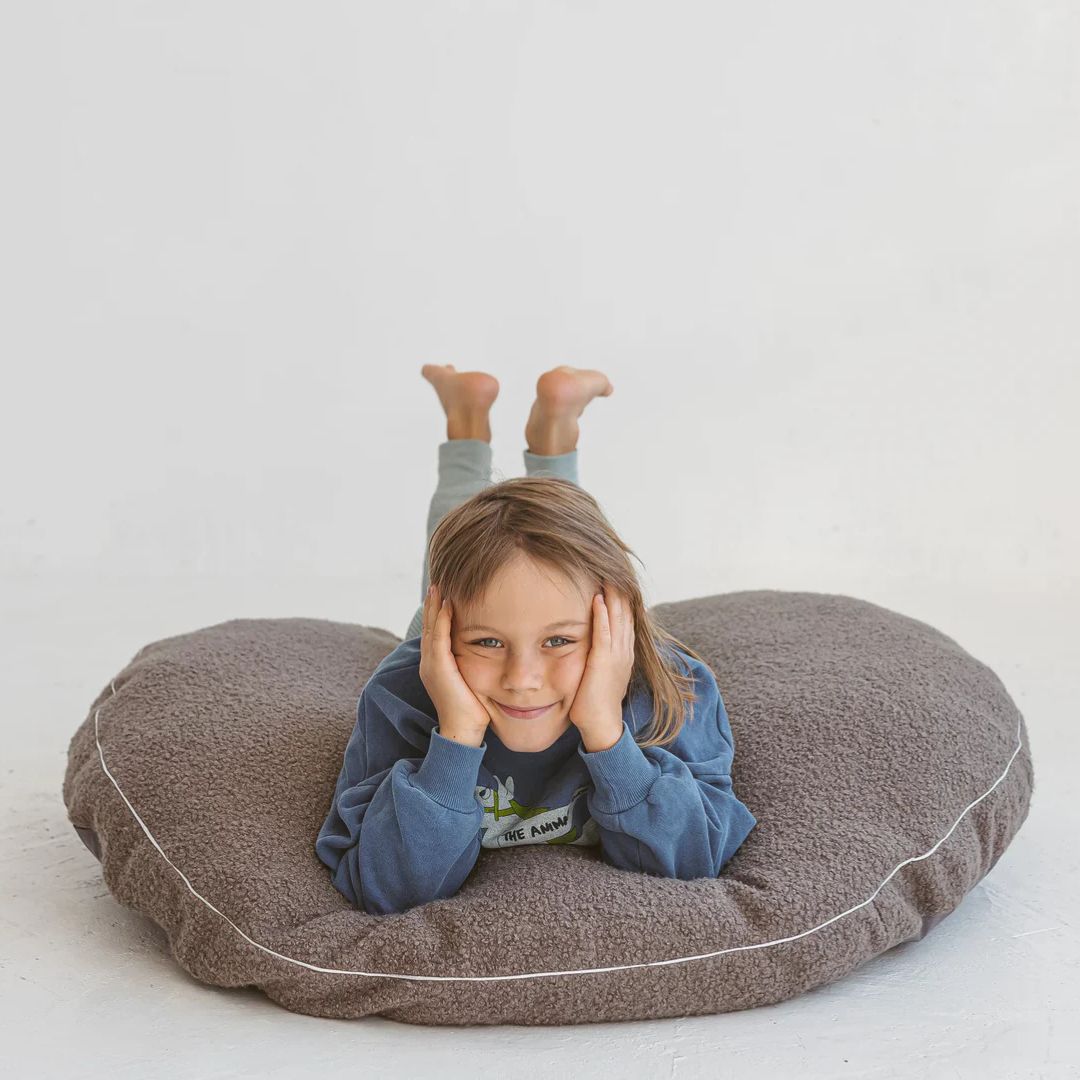 Coussin de sol bouclette Teddy