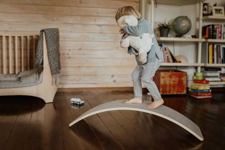 Planche d'équilibre enfant