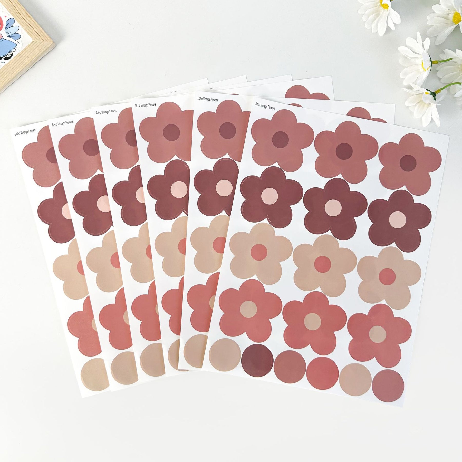Sticker daisies I