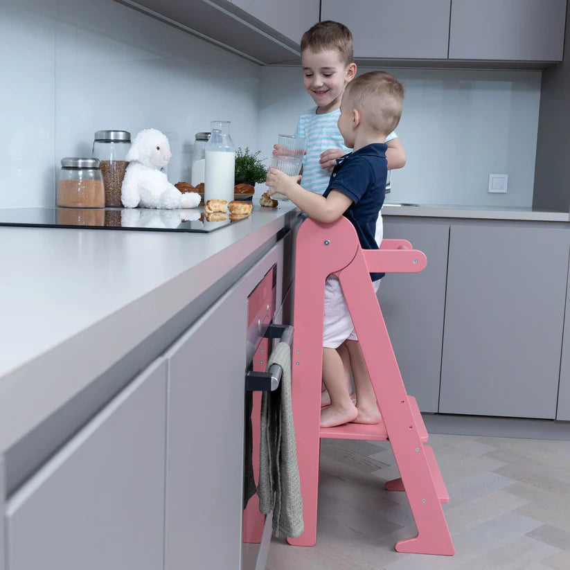 Montessori faltbarer Premium-Lernturm