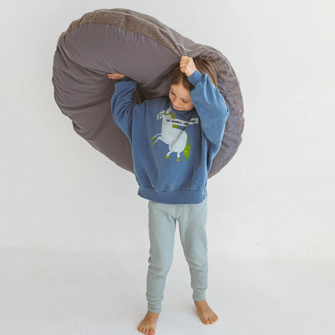 Coussin de sol bouclette Teddy