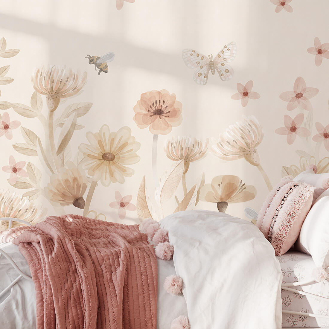 Papier peint flowers
