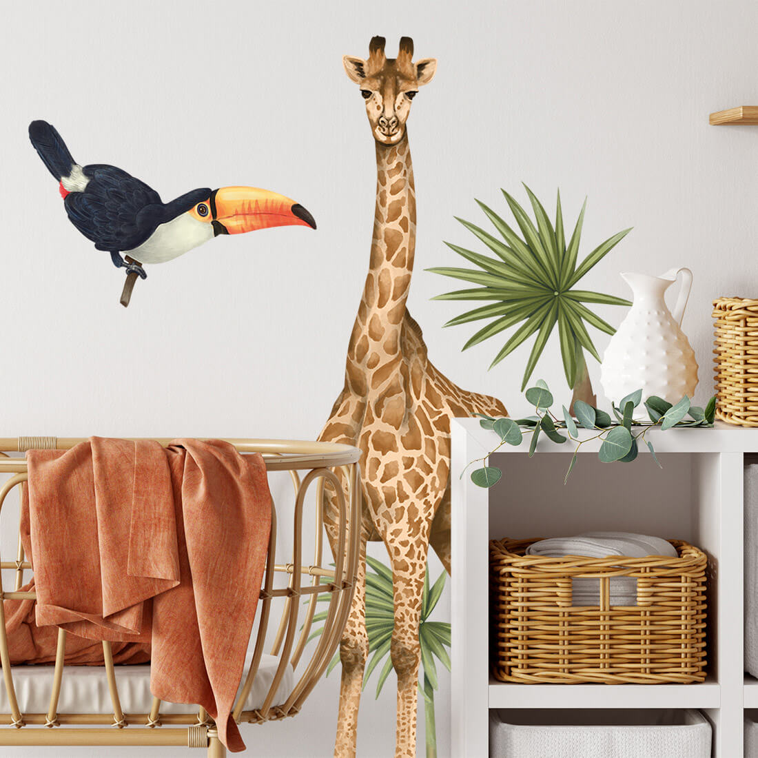 Sticker animaux safari II Pastelowe Love - Wallpapers par Pastelowe Love
