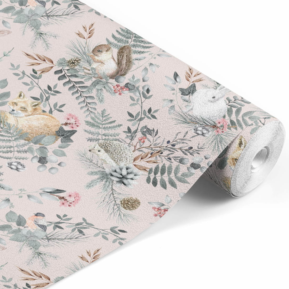 Papier peint rose des bois Pastelowe Love - Wallpapers par Pastelowe Love