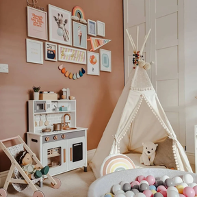 Tipi originale avec pompons