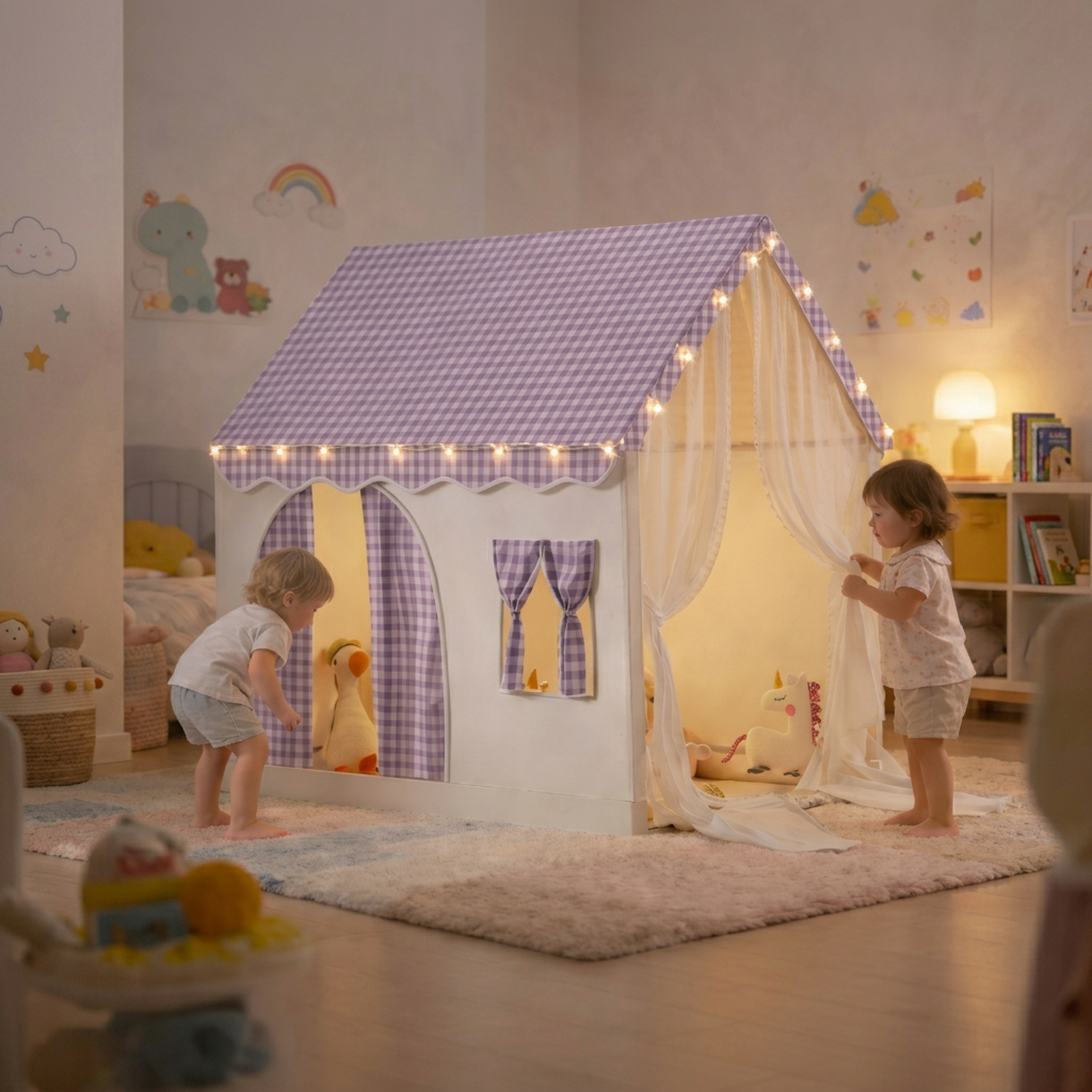 Tente maison de jeu d'intérieur pour enfant