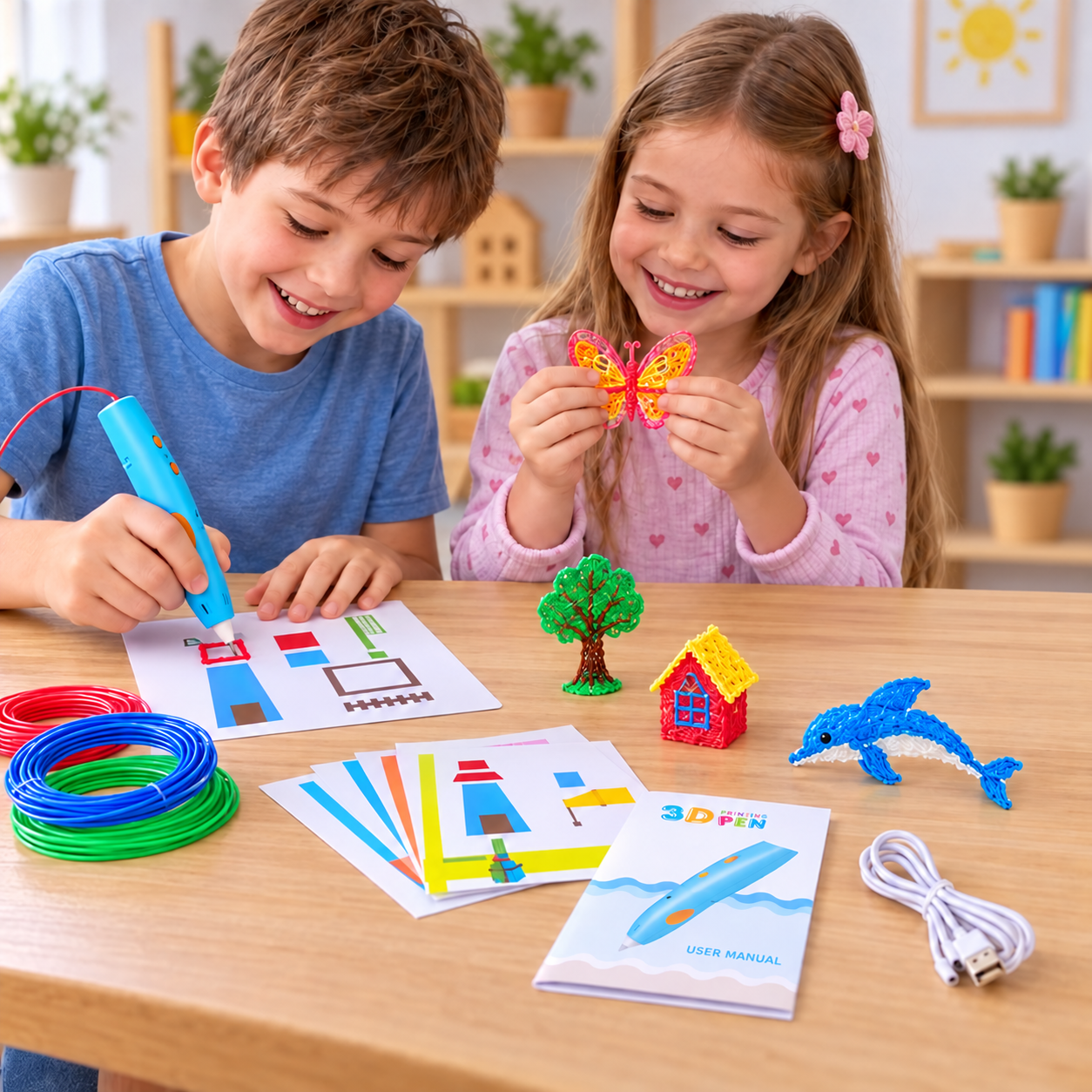 Stylo 3D Basse Température pour Enfant – Dès 6 ans