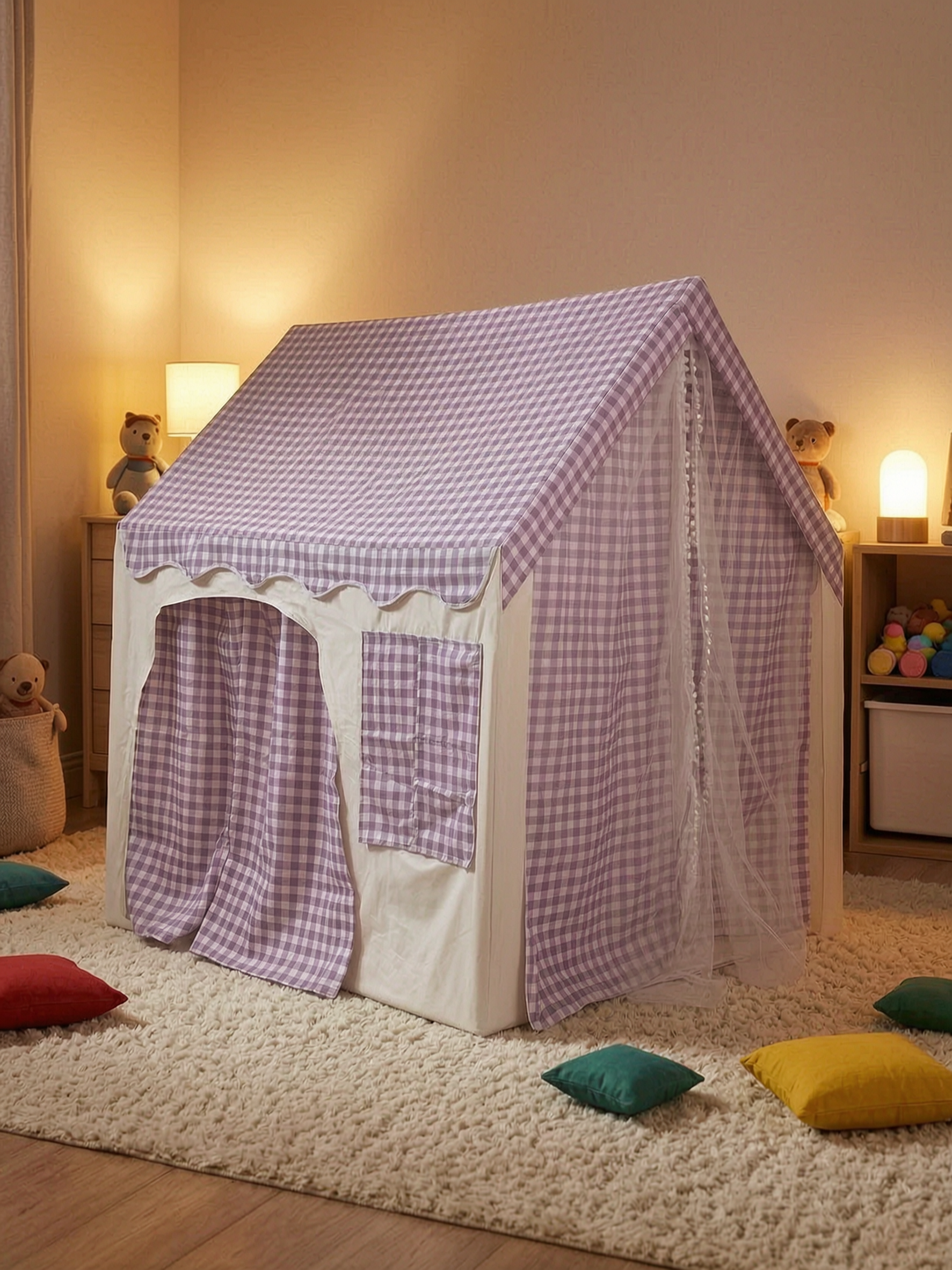 Tente maison de jeu d'intérieur pour enfant