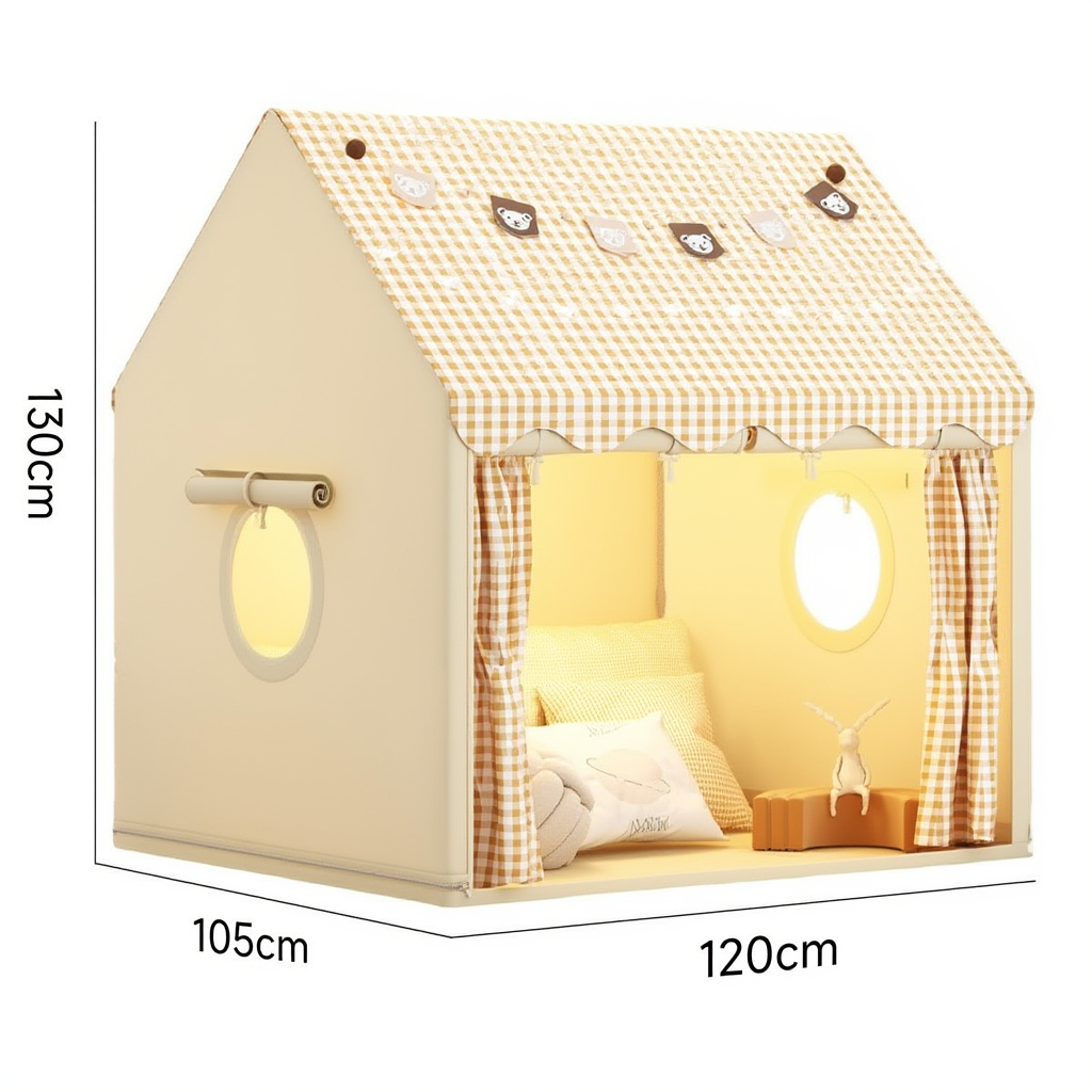 Tente de jeu enfants grande ouverture