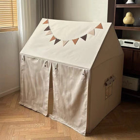 Tente maison de jeu d'intérieur coton pour enfant
