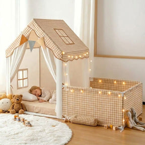 Cabane tente Enfant avec Parc Combiné