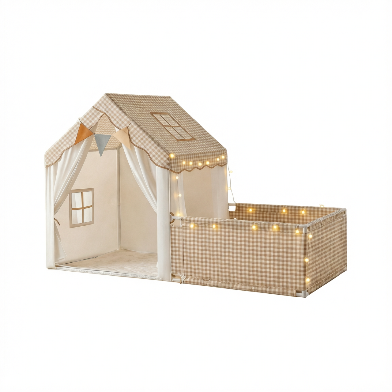 Cabane tente Enfant avec Parc Combiné