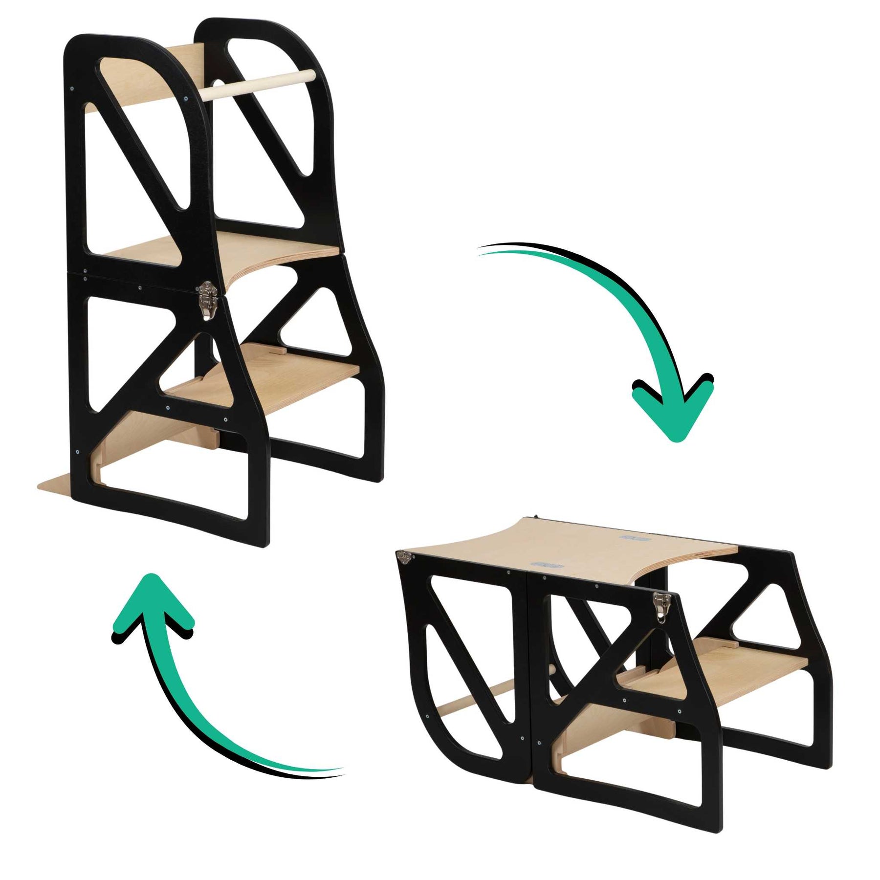 Tour d'observation Montessori 2-en-1 SecureStep