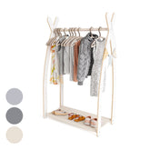 Portant chambre enfant MAMOI en bois naturel 53×32×95 cm