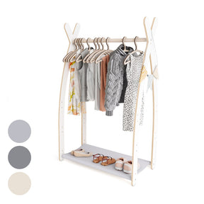 Portant chambre enfant MAMOI en bois naturel 53×32×95 cm