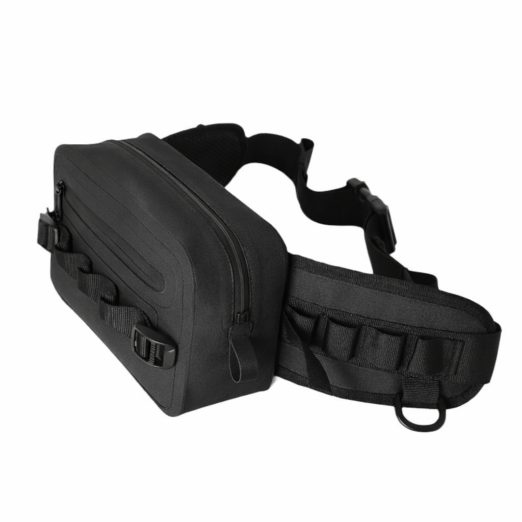 Sacoche technique type pêche Imperméable - Sac banane - Certifié IPX8