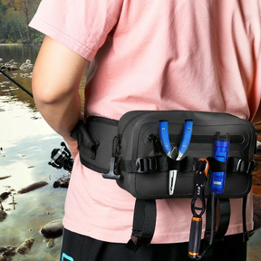 Sacoche technique type pêche Imperméable - Sac banane - Certifié IPX8