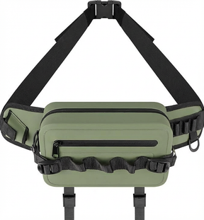 Sacoche technique type pêche Imperméable - Sac banane - Certifié IPX8