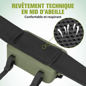 Sacoche technique type pêche Imperméable - Sac banane - Certifié IPX8