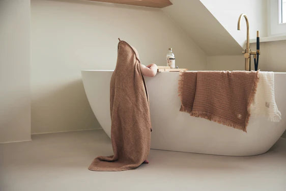 Cape de bain Éponge 75x75cm Jollein - Bath Towels & Washcloths par Jollein