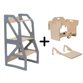 Tour d'apprentissage Montessori 4-en-1 ModuStep