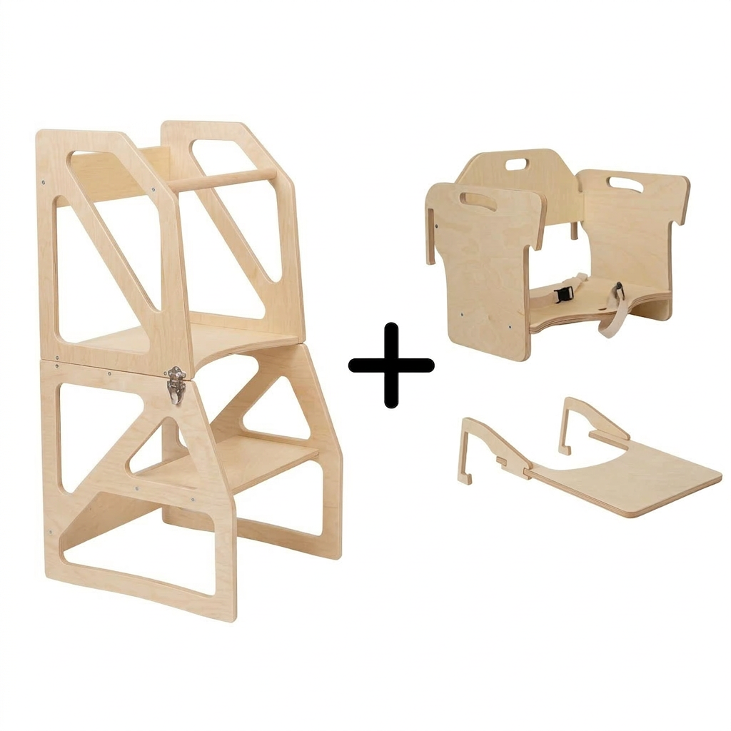 Tour d'apprentissage Montessori 4-en-1 ModuStep