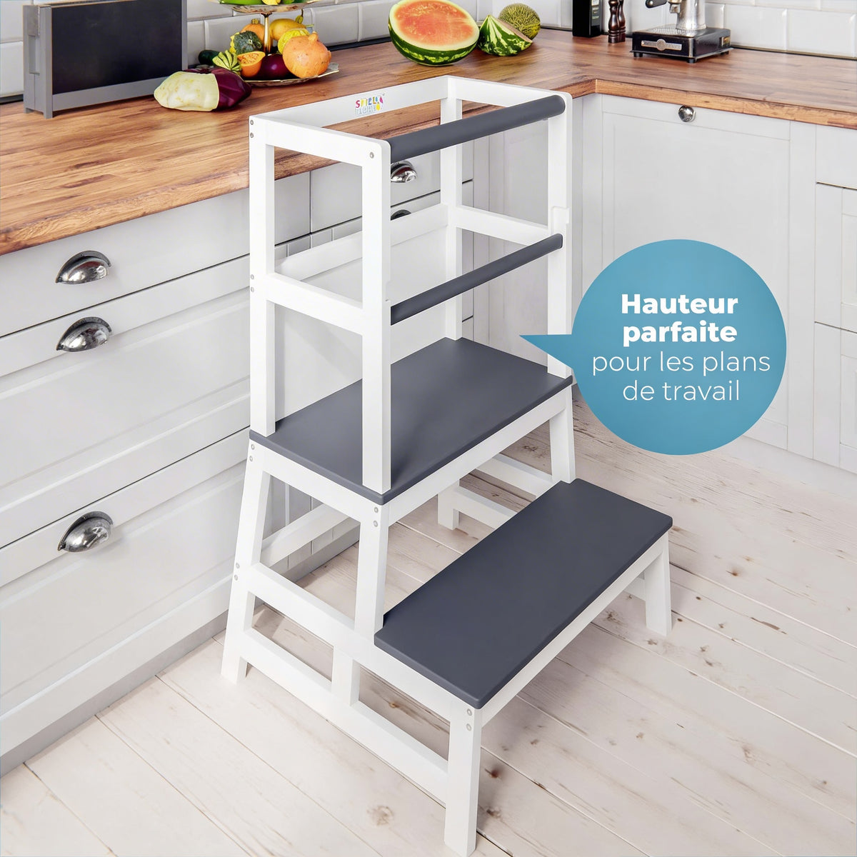 Tour d'apprentissage Barn Montessori 93 × 51 × 50 cm