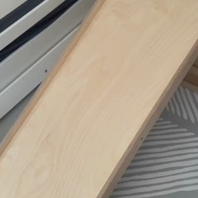 Cube d’escalade & cabane de jeu modulable en bois CUBITRI
