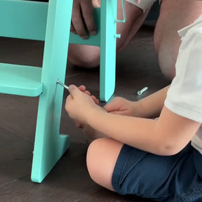 Montessori faltbarer Premium-Lernturm
