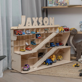 Wooden garage for children - to customize